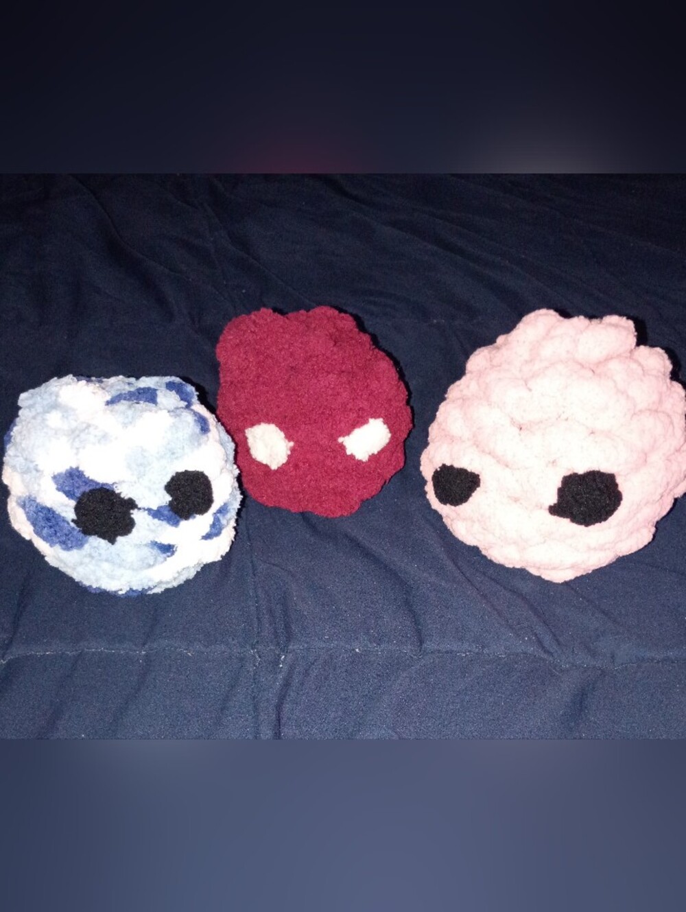 Hand Knit Plush Stress Ball